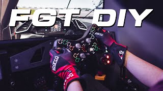 FGT DIY Steering Wheel  Ferrari 488 GTE Testing at the Nürburgring [upl. by Nollahs]