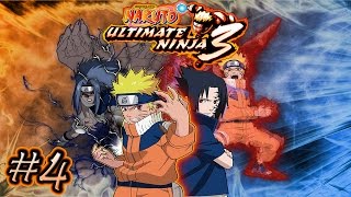 Naruto Ultimate Ninja 3  Detonado Parte 4 Hero’s History Arco da Reaquisição de Sasuke [upl. by Korella]