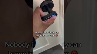 It’s the thing you called Room Privacy GET this fingerprint door lock now wwwotariuscom viral [upl. by Giuliana]