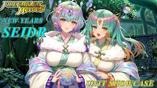 Fire Emblem Heroes  New Years Seidr Unit Showcase  Builds Duo Dialogue amp Animations [upl. by Lentha800]