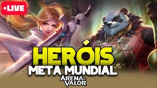 🟢𝙇𝙄𝙑𝙀 𝘼𝙍𝙀𝙉𝘼 𝙊𝙁 𝙑𝘼𝙇𝙊𝙍  VALE A PENA JOGAR CONFERINDO COMO ESTÁ O ARENA OF VALOR HOJE EM DIA [upl. by Adnical696]