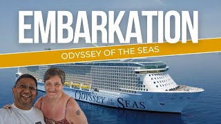 Odyssey of the Seas Transatlantic  Day 1 Embarkation [upl. by Armilla]