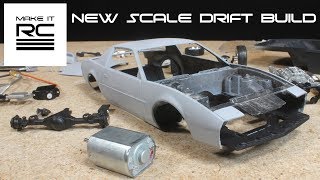 New Mini RC Drift Build Converting a Model Car to RC Part 1 Overview Teardown and Test Fit Axle [upl. by Anwahsak37]