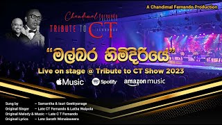 Malbara Himidiriye  Live Cover  quotTribute to CT 2023quot by Chandimal Fernando [upl. by Lachman]