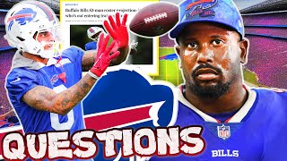 Buffalo Bills Questioning These Players During Training Camp 2024 [upl. by Ellehcal]