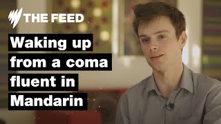 Aussie Wakes Up From Coma Speaking Mandarin  SBS The Feed [upl. by Ehtyde]