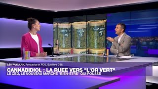 Cannabidiol  quotLa filière française de CBD est en train de se mettre en placequot • FRANCE 24 [upl. by Gnik]