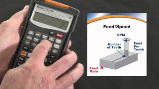 Machinist Calc Pro Feed and Speed How To Calculate [upl. by Mcbride]