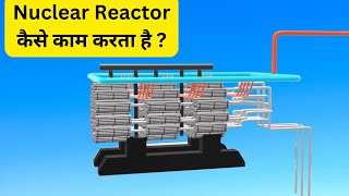 Nuclear Reactor In Nuclear Power Plant  Nuclear Reactor Working  Nuclear Power Plant Working [upl. by Melia]