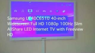 Samsung UE40C6510 40inch LED TV Wall Mounted [upl. by Rats]