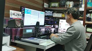 2022 ARRL 10meter CONTEST  HL2WA [upl. by Eenalem]