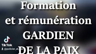 La formation et la rémunération dun gardien de la paix  Série GPX  Ep 3 [upl. by Edwine]