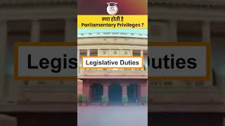 Indian Parliamentary Privileges  BPSC 2023  PCS Sarathi parliament parliamentary constitution [upl. by Ariahay142]