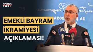 Emeklilerin bayram ikramiyesi ne zaman yatırılacak Bakan Işıkhan açıklama yaptı [upl. by Buddy707]