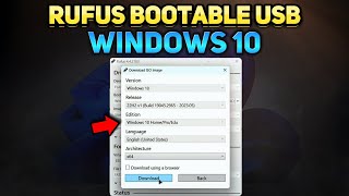 How to Create a Windows 10 Installation USB with Rufus Tutorial [upl. by Eelrahs]