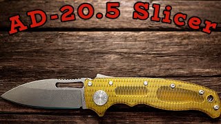 Slicey Fidgety Goodness Demko Knives AD205 Slicer  Overview amp Review [upl. by Fife335]