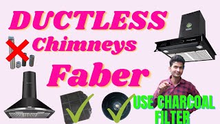 faber ducktless chimney  ductless chimney installation  ductless chimney India  ducktless chimney [upl. by Frye676]