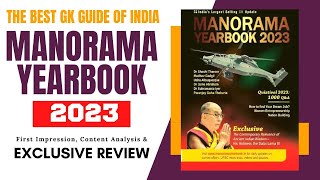 Manorama Yearbook 2023 Review 🔥 Best GK Book of India  First Impression amp Content Analysis [upl. by Hadeis]