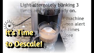 How To Descale a Nespresso VertuoLine Machine Step by Step [upl. by Onra]