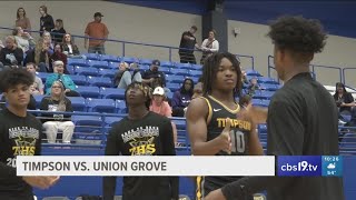 Area round playoffs Timpson vs Union Grove [upl. by Aziar]