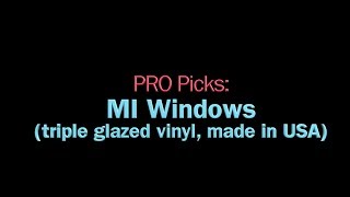 PRO Picks MI Windows [upl. by Delano387]