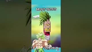 How To Make Brolly  Dragon Ball Z  Roblox  shorts [upl. by Fair]