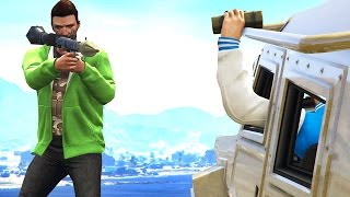 EXTREME RPGs vs INSURGENTs GTA 5 Funny Moments [upl. by Egedan]