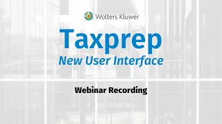 Taxprep New User Interface 2020 [upl. by Sidoeht]