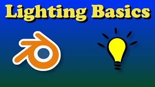 Blender Lighting Basics [upl. by Tildy869]