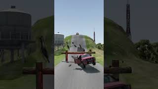 Cars amp School Bus vs Log Trap 3  BeamNGDrive [upl. by Modnar723]