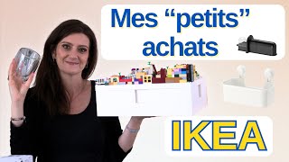 Derniers Achats IKEA rangement LEGO accessoires salle de bain petit prix vaisselle minimaliste [upl. by Roose]