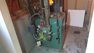 GAS BOILER NOISY BASEBOARDS WHEN HEATING [upl. by Siravaj]