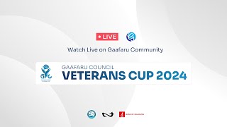 Gaafaru Council Veterans Cup 2024  OK Legends vs Predators [upl. by Dlared843]