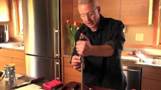 How To Use A Sharpening Steel with Master Bladesmith Bob Kramer [upl. by Brantley]