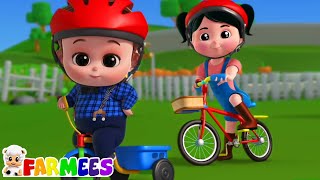 Vamos A Andar En Bicicleta Rimas Infantiles Divertidas Y Canciones Infantiles [upl. by Modesta]