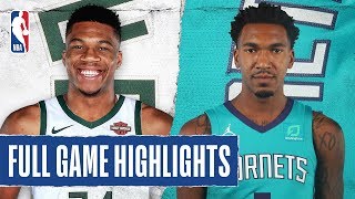 BUCKS at HORNETS  FULL GAME HIGHLIGHTS  January 24 2020 [upl. by Sueddaht109]