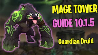 Dragonflight 1015 Guardian Druid Mage Tower Guide  Get Fel Werebear Form Today [upl. by Dygal239]