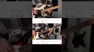 Play this with your guitar friend intermediateadvanced basstabs slapbass guitartabs [upl. by Ailuy]