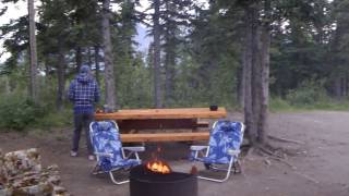 Kathleen Lake Campground Kluane National Park Yukon Canada [upl. by Lime]