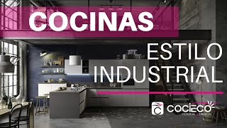 🔴 Cocina Estilo INDUSTRIAL descúbrelas Cocinas con estilo industrial modernas [upl. by Zetroc]