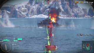 Warpack World of Warships mod launch and gameplay with Aimbot ESP Prediction and other features [upl. by Dolora778]