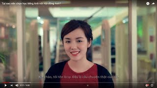 British Council Tại sao nên chọn học tiếng Anh với Hội đồng Anh [upl. by Alac]