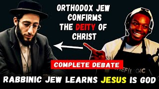 A Rabbinic Jew Learns Jesus Is God From Messianic Rabbi  godlogic [upl. by Azenav]