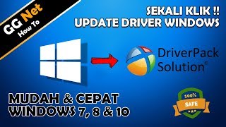 Install Semua Driver Sekali Klik Di Windows 7 8 81 amp 10 Dengan Mudah [upl. by Gotthard]