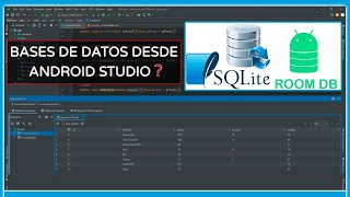 COMO VER BASE DE DATOS ROOM Y SQLITE DESDE ANDROID STUDIO [upl. by Anitnatsnok]