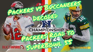 Packers NFCCG Predictions  Packers Road to Super Bowl 55  A Packers Decode NFCCG Decode [upl. by Airam]