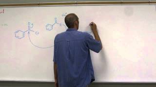 Organic Mechanism  Acid Chloride to Acid Anhydride 002 [upl. by Tesil]