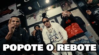 BLACKY DRIPPY Shelow Shaq Papy Black  POPOTE O REBOTE 💚🍍 Official Video Remix [upl. by Mera]