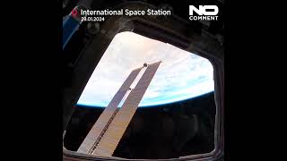 Swedish astronaut captures stunning view of Earth from ISS’ ‘window to the world’ [upl. by Adiene]