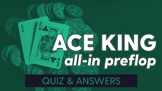 Shoving AK Preflop QuizAnswers  SplitSuit [upl. by Adnwahsar]